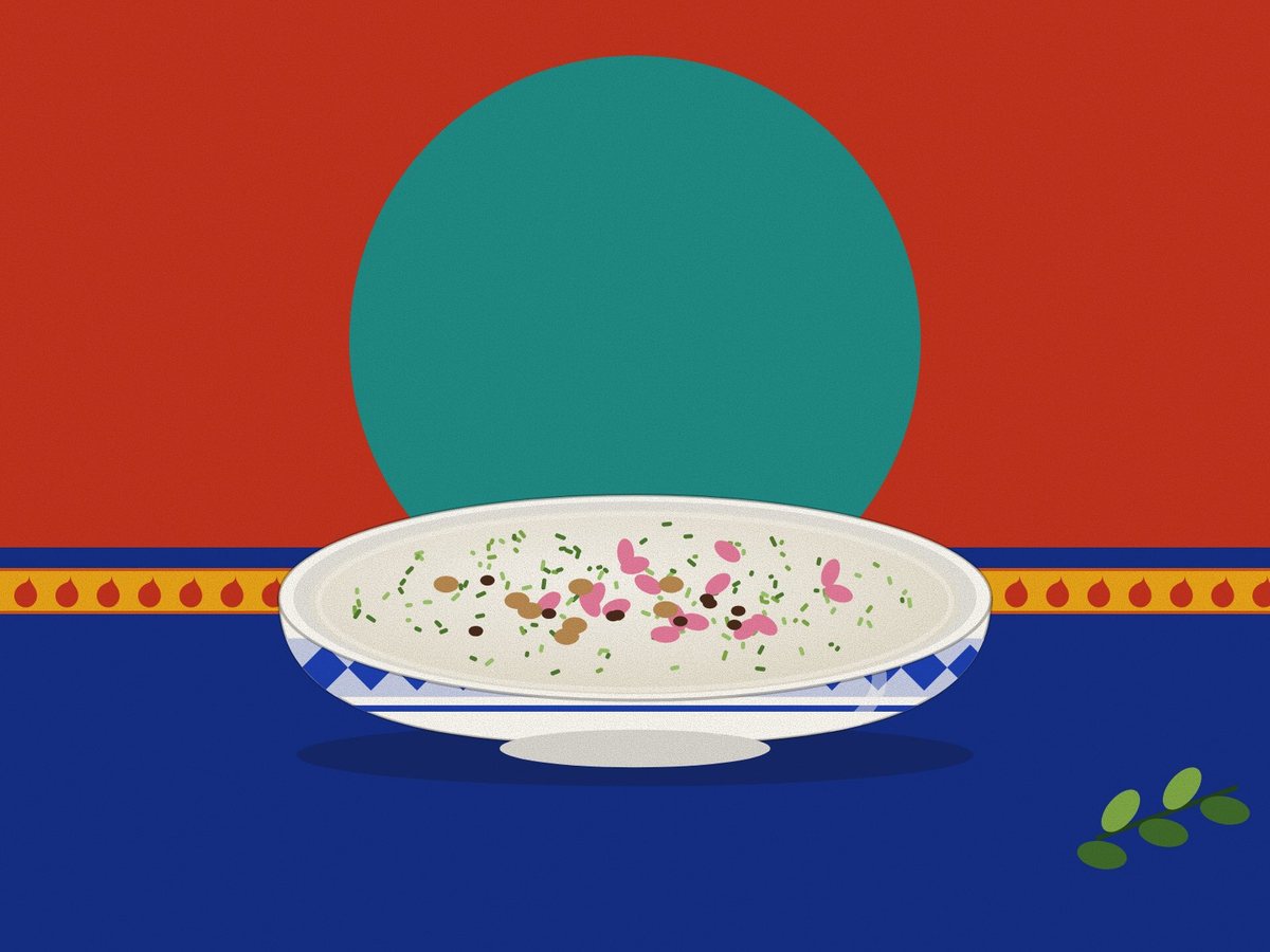 Mast-o-khiar, painted in the Persiahaus style